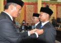 20 Anggota DPRD Pariaman Dilantik, Pj Wako Ajak saling Bergandengan Tangan