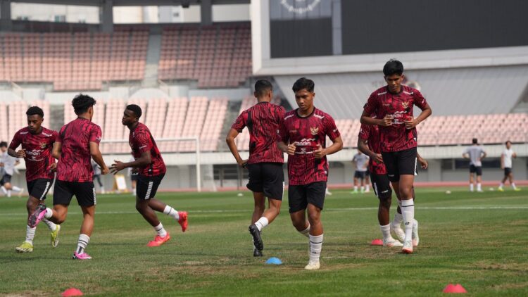 Timnas U-20 Fokus Jelang Laga versus Argentina 1 Pemusatan latihan Timnas U-20. (dok. PSSI)