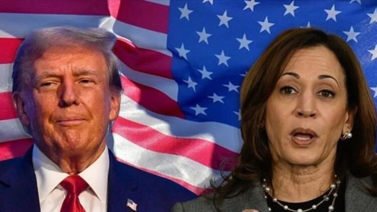 Ilustrasi- Debat Capres AS, Donald Trump dan Kamala Harris. ANTARA/Anadolu/aa.