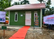 Kolaborasi PT Semen Padang dan TMMD, Rumah Bantuan Sepablock Diresmikan