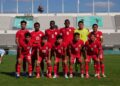 Skuat Timnas U-20 saat lawan Argentina. (dok. PSSI)
