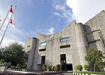 Gedung Rektorat Unand. (Foto: Dok. unand.ac.id)