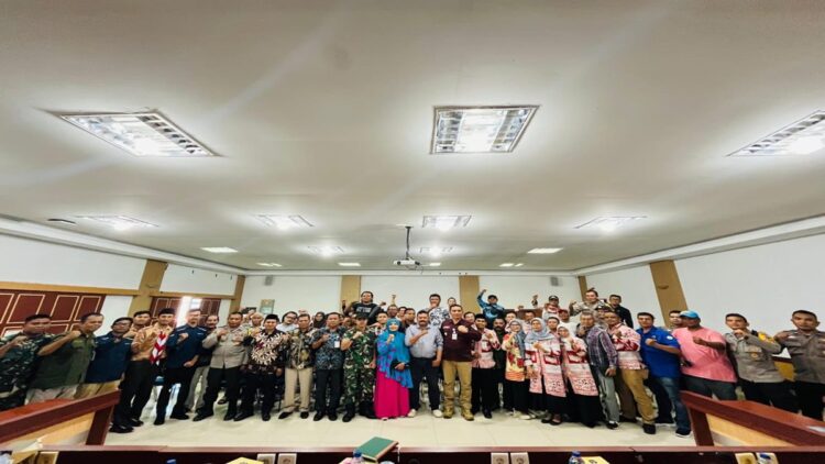 Pertama di Padang, Kecamatan Lubeg Bentuk Satgas Anti Tawuran 1 Kecamatan Lubukbegalung sepakat membentuk satgas anti tawuran. (Foto: Dok. Diskominfo Padang)