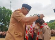 950 Pelajar SD dan SMP se-Koto Tangah Padang Ikuti Jambore Pramuka