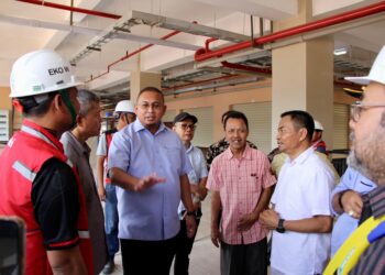 Pembangunan Fase VII Pasar Raya Padang hampir Rampung, Andre Rosiade: Ini Persembahan Kami untuk Masyarakat Sumbar