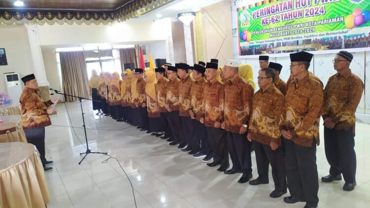 PWRI Pariaman Dinilai Mampu jadi Pengayom dan Penyejuk di Tengah Masyarakat 1 PWRI Pariaman memperingati HUT dan pengukuhan pengurus periode 2024-2029. (Foto: Dok. Istimewa)