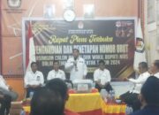 KPU Nias Gelar Pengundian Nomor Urut Paslon, Pendukung Yaatulö Vs Alinuru Saling Sapa