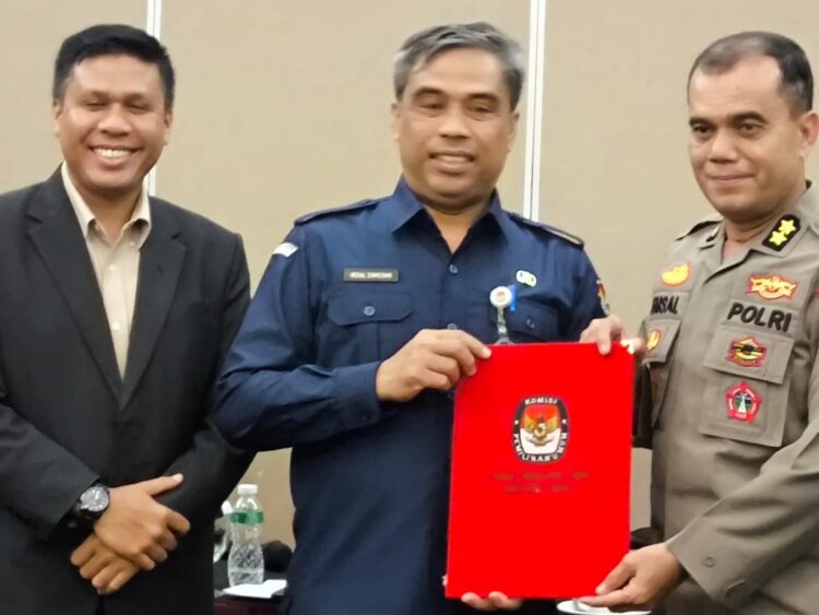 Ini Pola Pengamanan Paslon Pilgub Sumbar 1 Polda Sumbar mengerahkan sejumlah personelnya untuk pengawalan paslon di Pilgub Sumbar. (Foto: Dok. Istimewa)