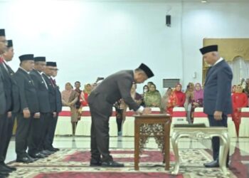 Sembilan Pjs Kepala Daerah Dilantik, Gubernur Sumbar Minta Jalankan Tugas Sebaik-baiknya