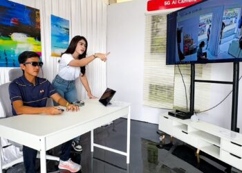 Lonjakan Trafik 5G Telkomsel di PON XXI. (dok. Telkomsel)