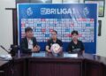 Prematch press conference Semen Padang FC vs Barito Putra. (dok. istimewa)