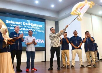 Rachmad Wijaya terpilih jadi Ketua Kasmansix (Ikatan Keluarga Alumni SMAN 6 Padang).