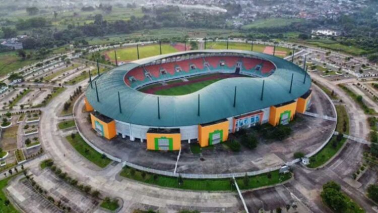 Lawan Persis Solo di Stadion Pakansari, Semen Padang FC masih Jadi 'Musafir' 1 Stadion Pakansari Bogor. (dok. istimewa)