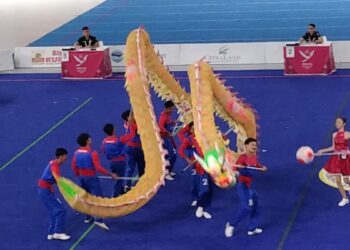 Tim Sumbar raih medali perak PON XXI Aceh-Sumut dari cabor barongsai nomor taolu bebas. (dok. istimewa)