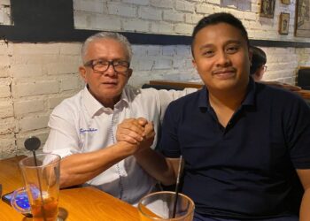 Syamsu Rahim beri dukungan untuk Mahyeldi-Vasko. (dok. Tim MaVko)