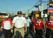 Meriahkan HUT ke-69 SMPN 11 Padang, Pj Wako Buka Jalan Santai dan Donor Darah