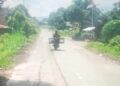Banyak Pengendara Terjatuh, Pemkab Pasbar Ingatkan Rekanan Percepat Penambalan Jalan Simpang Empat-Talu