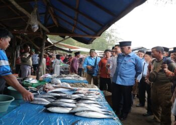 Hari Pertama Kampanye, Mahyeldi Serap Aspirasi Nelayan dan Pedagang di Padangpariaman