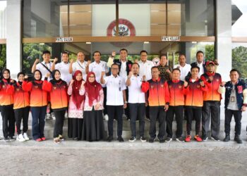 Dilepas Dirut, 14 Atlet Binaan PT Semen Padang Siap Berlaga di PON XXI Aceh-Sumut