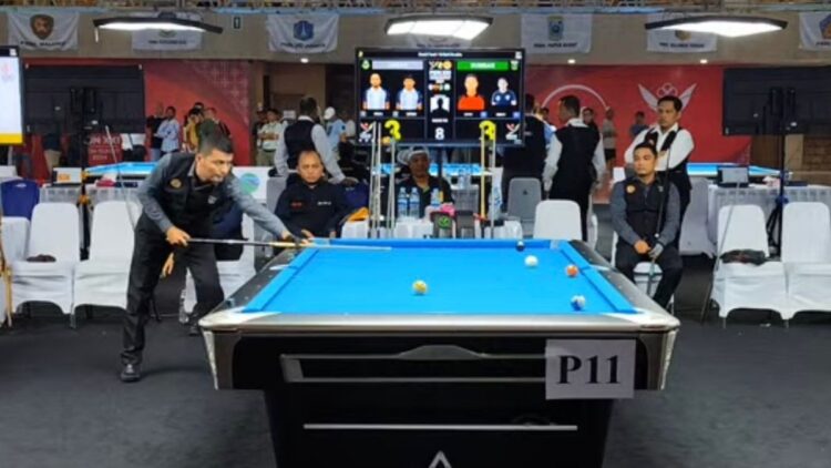 Tim Biliar Sumbar Raih Perunggu di Nomor Double 10 Ball Men PON XXI 1 Biliar Sumbar raih perunggu di PON XXI. (dok. istimewa)