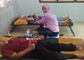 Donor darah di Lubuk Kilangan. (dok. istimewa)