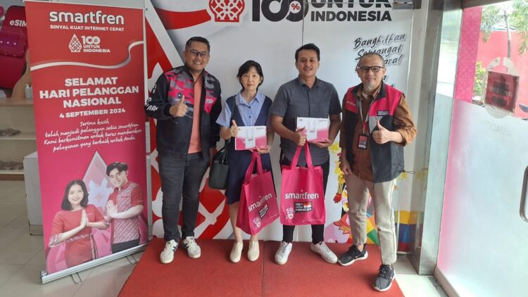 Hari Pelanggan Nasional, Smartfren Hadiah untuk Pelanggan Setia di Sumut 1 Hadiah di Hari Pelanggan Nasional dari Smartfren. (dok. istimewa)
