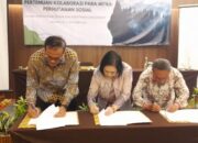 Dorong Petani Tanam Kaliandra, PT Semen Padang Lakukan PKS dengan KPH KM Sialangan