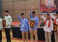 Nomor urut pasangan calon Pilkada Padang 2024. (dok. istimewa)