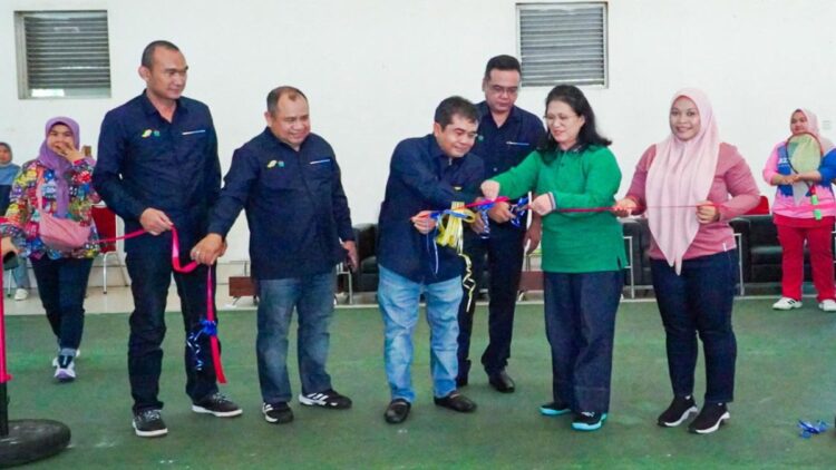 Pererat Silaturahmi, IKBI Gelar Turnamen Tenis RH Cup 1 pembukaan turnamen RH Cup