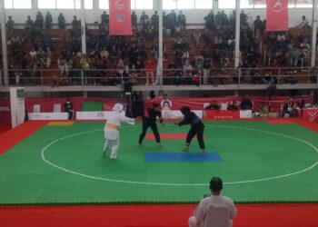 Pesilat putri Sumbar berpeluang raih emas di PON XXI. (dok. istimewa)