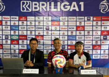 Prematch press conference Malut United vs Semen Padang FC. (dok. MO Semen Padang FC)