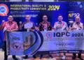 Tim Inovasi PT Semen Padang Raih Penghargaan Tertinggi di IQPC Filipina 5 Tim Mystaco dari PT Semen Padang raih penghargaan di IQPC Filipina. (dok. Humas)