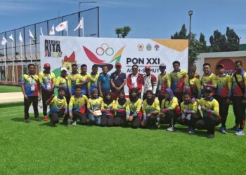 Kontingen Sumbar Tambah Medali dari Cabor Gateball 10 Tim gateball Sumbar. (dok. istimewa)