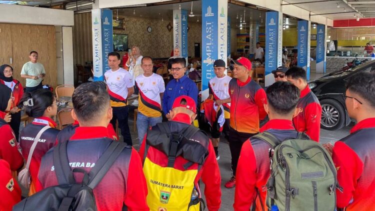 Kempo Sumbar Siap Pertahankan Tradisi Medali PON 1 Tim gulat Sumbar siap untuk pertandingan PON XXI. (dok. istimewa)