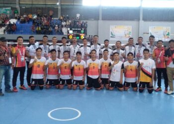 Tim sepak takraw Sumbar melaju ke semifinal PON XXI. (dok. istimewa)