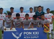 Tim Sepakbola Sumbar Gagal Lolos Usai Dikalahkan Kalsel di Babak Grup PON XXI