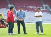 Erick Thohir Nyatakan Timnas Siap Jamu Australia usai Tinjau GBK