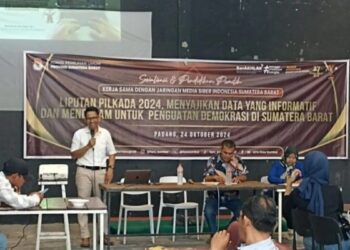 KPU Sumbar Sebut Peran Pers Penting Jaga Proses Pilkada Bersih dan Transparan