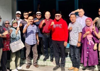 Cawako Padang M Iqbal berkunjung ke PWI Sumbar. (dok. istimewa)