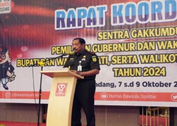 Wakajati Sumbar Ingatkan Gakkumdu Jaga Integritas dalam Penanganan Perkara Pilkada