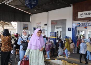 Januari-September 2024, KAI Divre II Sumbar Layani 1.341.526 Penumpang