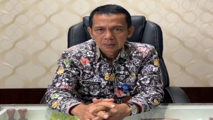 Asisten I Bidang Pemerintahan dan Kesra Setda Kota Padang, Edi Hasymi. (Foto: Dok. MC Padang)