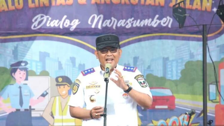 Angka Kecelakaan Tinggi, Dishub Sumbar Gelar Aksi Keselamatan Berlalu Lintas di Padangpanjang 1 Kadishub Sumbar Dedy Diantolani ingatkan pengendara selalu fokus membawa kendaraan (ANTARA/ Isril)