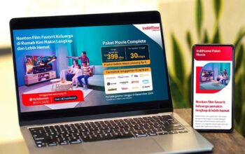 Telkomsel IndiHome Paket Movie Terbaru. (dok. istimewa)