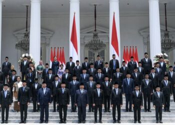 Kabinet Merah Putih Prabowo-Gibran. (dok. Kompas.com)