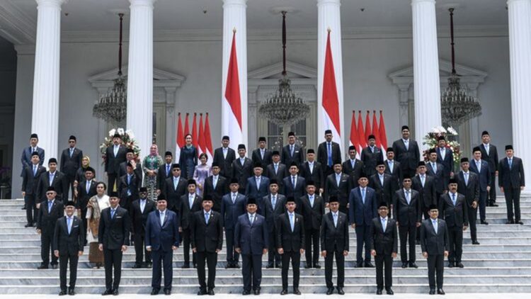 Inilah Kementerian Negara di Kabinet Merah Putih Prabowo-Gibran 1 Kabinet Merah Putih Prabowo-Gibran. (dok. Kompas.com)