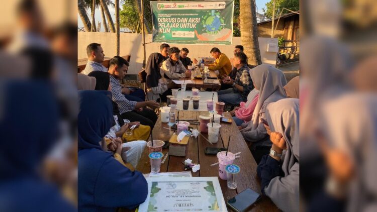 PW IPM Sumbar Dorong Aksi Nyata Mitigasi Krisis Iklim Menuju Net Zero Emission 2050 1 Diskusi dan aksi pelakar untuk iklim yang digelar PW IPM Sumbar. (dok. istimewa)