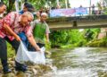 PT Semen Padang Luncurkan Revitalisasi Ikan Gariang Langka di Tarantang 3 Program revitalisasi ikan gariang yang diinisiasi Semen Padang di daerah Tarantang, Kecamatan Lubuk Kilangan, Kota Padang. (dok. Humas)