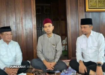 UAS beri dukungan untuk Almaisyar-Joni Hendri. (dok. tangkapan layar)