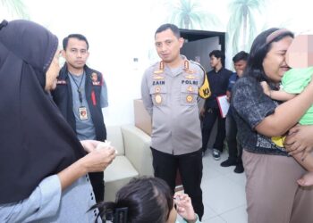 Anak dijual ayah diselamatkan polisi. (dok. Divhumas Polri)